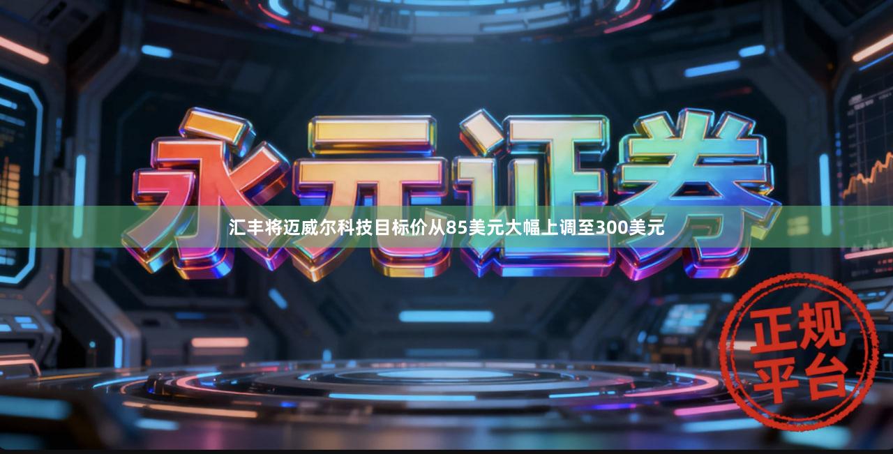 汇丰将迈威尔科技目标价从85美元大幅上调至300美元