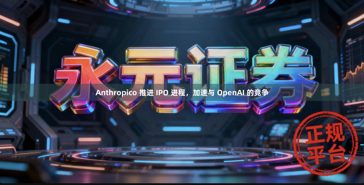 Anthropico 推进 IPO 进程，加速与 OpenAI 的竞争
